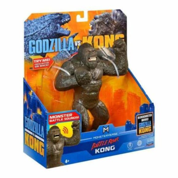 Godzilla vs. Kong Battle Roar Kong Monster Battle Sounds! - Picture 1 of 1